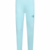 Calvin Klein Logo Leggings in Cotton Blue Tint