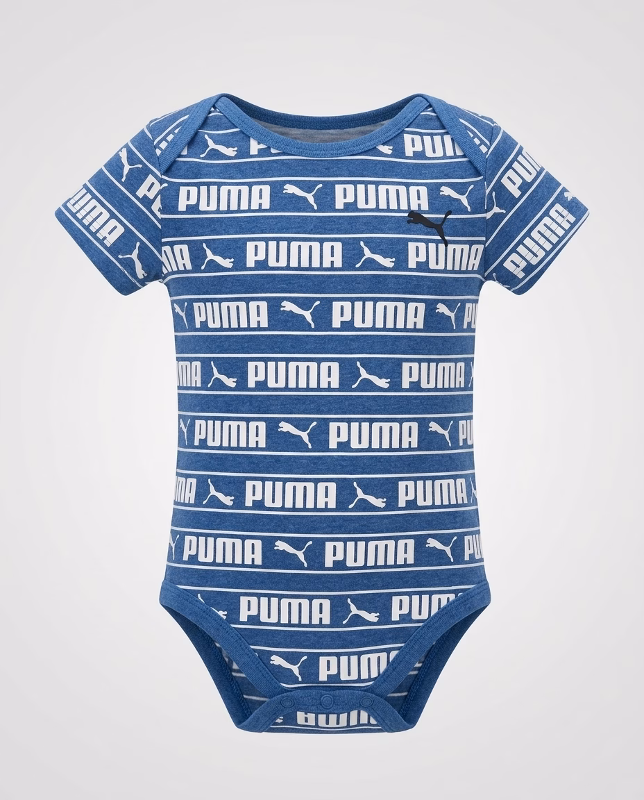 Puma kids White Lining Romper Royal Blue