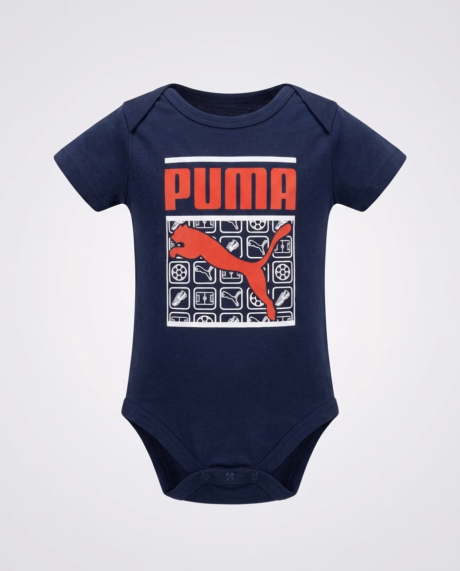 Puma kids NWT Romper Navy/Red