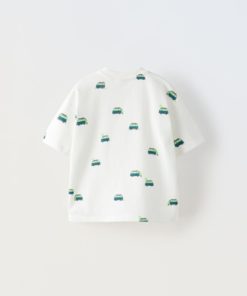 Alternative view of ZARA ALL OVER VAN LOGO PRINT T-Shirt