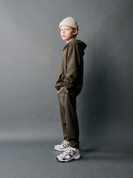 ZARA BOYS HOODIE WITH BUTTONS TRACKSUIT