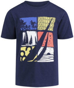 NAUTICA BOYS' SAILING SEA GRAPHIC T-SHIRT