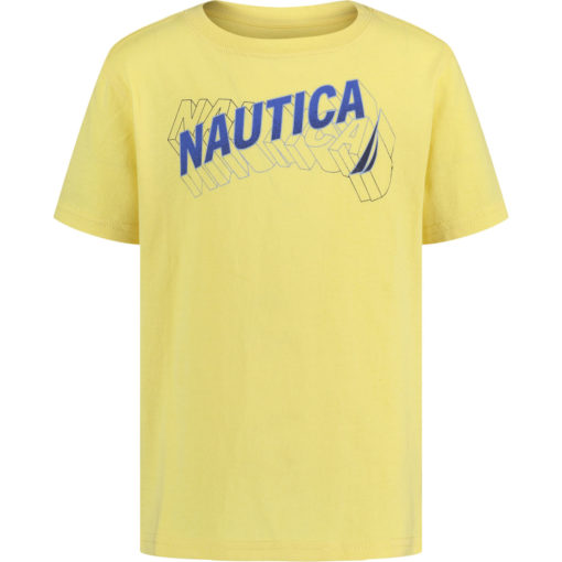 NAUTICA BOYS' DIMENSIONAL GRAPHIC T-SHIRT