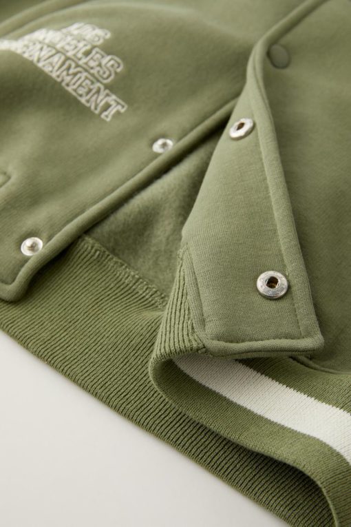 ZARA KIDS SOFT FABRIC BOMBER WITH REMOVEABLE HOOD - Image 8