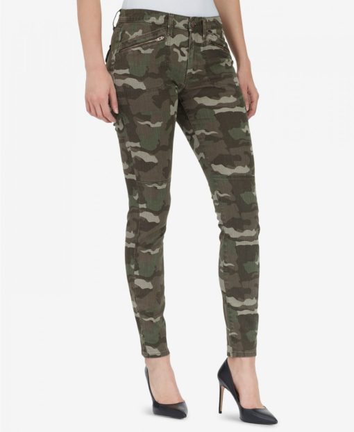WILLIAM RAST Jane Skinny Camo Cargo Pants