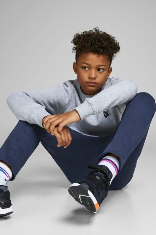Jack n Jones BOYS MARCO BOWIE CHINOS - Navy - Image 2