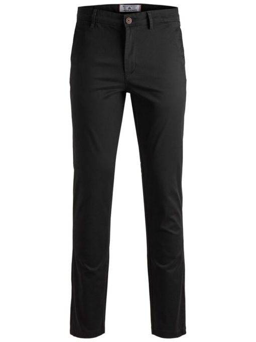 Jack n Jones BOYS MARCO BOWIE CHINOS - Black