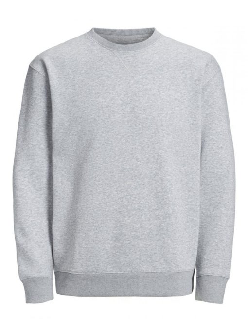 Jack n Jones BOYS LOOPBACK SWEATSHIRT - Grey - Image 2