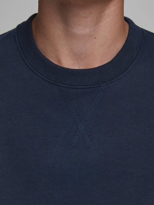 Jack n Jones BOYS LOOPBACK SWEATSHIRT - Navy - Image 6