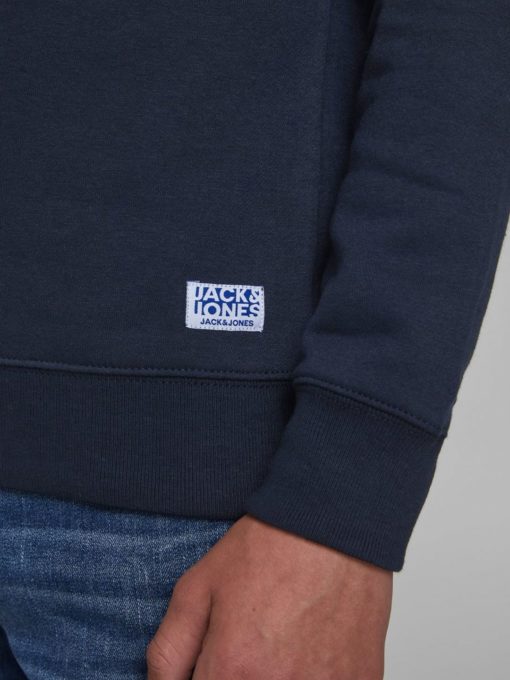 Jack n Jones BOYS LOOPBACK SWEATSHIRT - Navy - Image 7