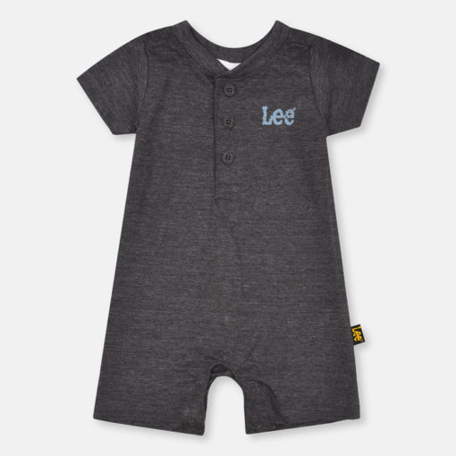 LEE Texture Grey Romper Bodysuit