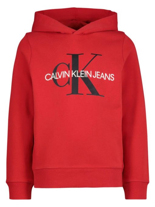 CALVIN KLEIN kids hoodie MONOGRAM Logo