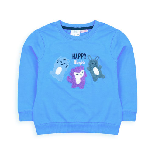 ZARA KIDS HAPPY THOUGHTS SWEATSHIRTS - Image 2