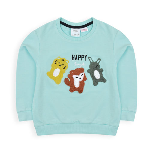 ZARA KIDS HAPPY THOUGHTS SWEATSHIRTS - Image 3