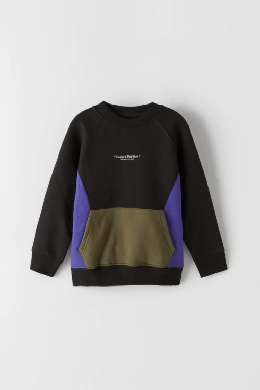 Zara Kids Colour Block Sweatshirt