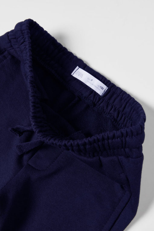 ZARA PLUSH TROUSERS WITH LABEL AND SEAM DETAILS - Image 2