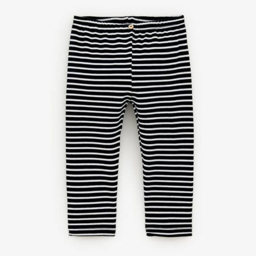 ZARA Navy & WHITE STRIPED TROUSER