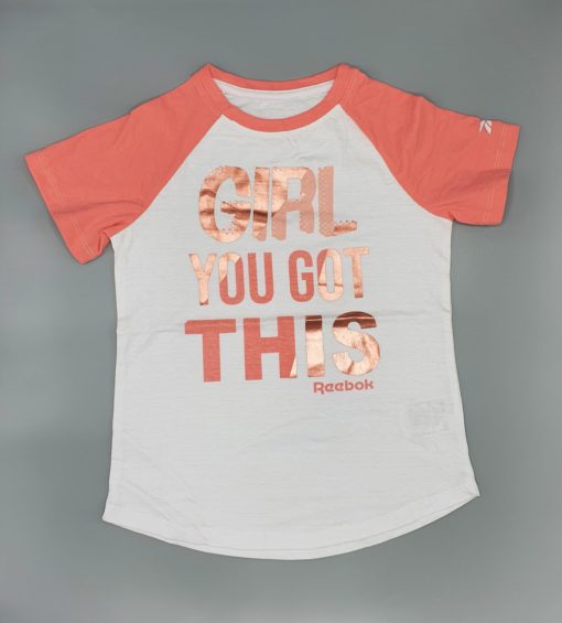 Reebok Girl You Got This Tee - Rose Pink