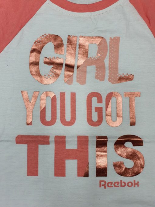 Reebok Girl You Got This Tee - Rose Pink - Image 2