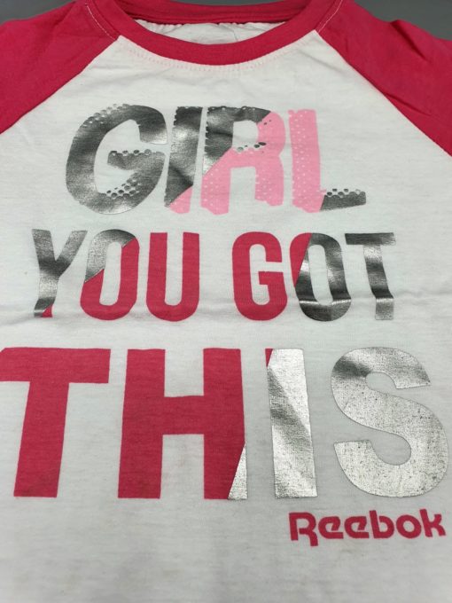 Reebok All Over Printed tee - Light Pink - Image 2