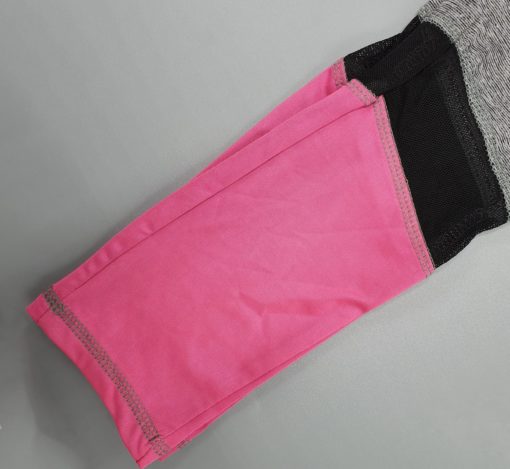 Reebok Grey & PinK Leggings - Image 2