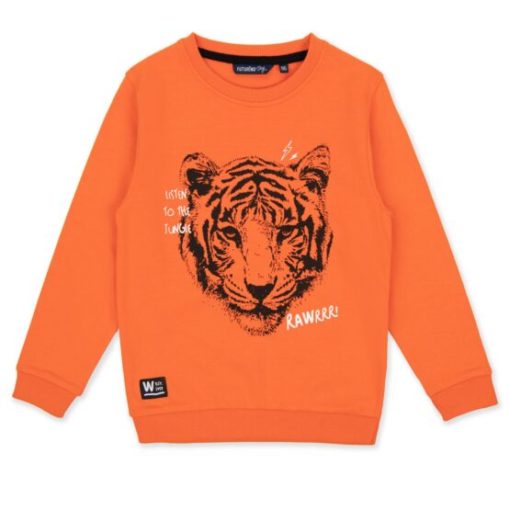FUTURINO TIGER PRINTED SWEATSHIRT - Image 2