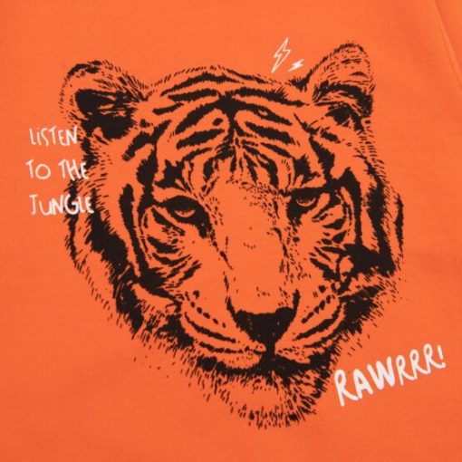 FUTURINO TIGER PRINTED SWEATSHIRT - Image 4
