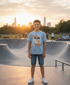 Alternative view of ZARA KEEP READY SKY BLUE T-Shirt