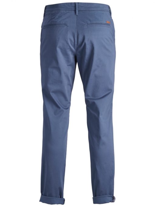 Jack n Jones BOYS MARCO BOWIE CHINOS - Indigo Blue - Image 2