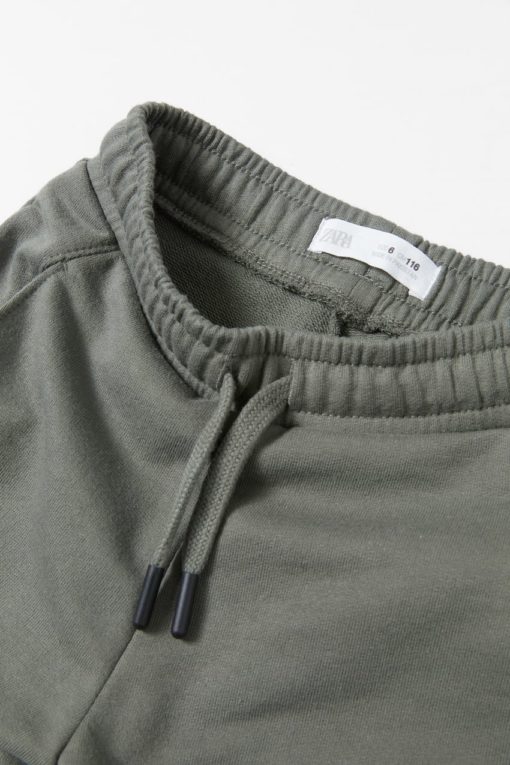 ZARA PLUSH CARGO TROUSERS - Image 5