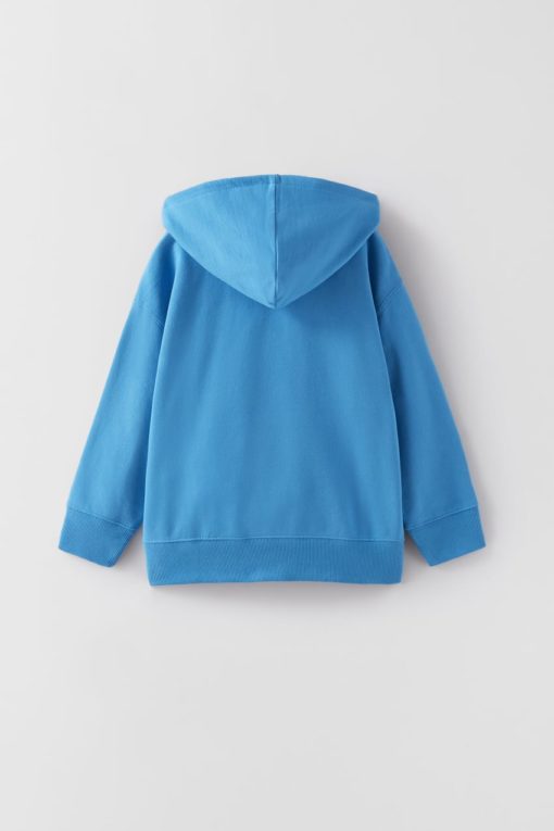 ZARA FLOW AWAY HOODIE - FADED BLUE - Image 2
