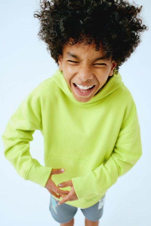 ZARA FLOW AWAY HOODIE - FLUORESCENT LIME - Image 3