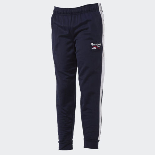 Reebok BOYS TRAINING TRICOT TRACK SUIT Blue - Image 3