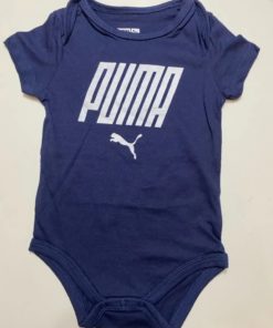 Alternative view of Puma kids Big Puma Printing Logo Romper Navy