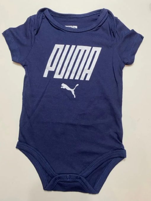 Puma kids Big Puma Printing Logo Romper Navy - Image 2