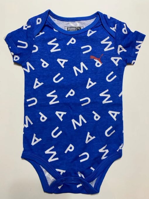 Puma kids Alphabets Printing Logo Romper - Image 2