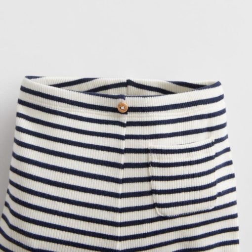 ZARA WHITE STRIPED TROUSER - Image 2