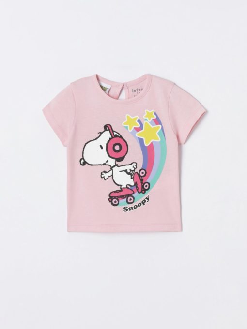 LEFTIES SNOOPY RAINBOW KIDS T-SHIRT