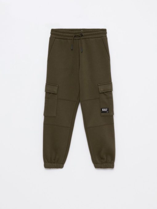 LEFTIES BOYS CARGO TRACKSUIT BOTTOMS - Image 3