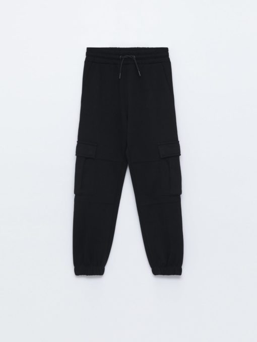 LEFTIES BOYS CARGO TRACKSUIT BOTTOMS - Image 2