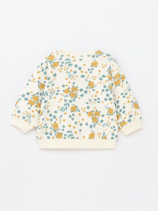 LEFTIES KIDS ALL OVER FLOWER LOGO SWEATSHIRT - Image 2