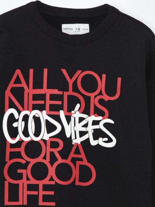 LEFTIES KIDS ALL YOU NEED IS GOOD VIBES SWEATSHIRT - Image 2