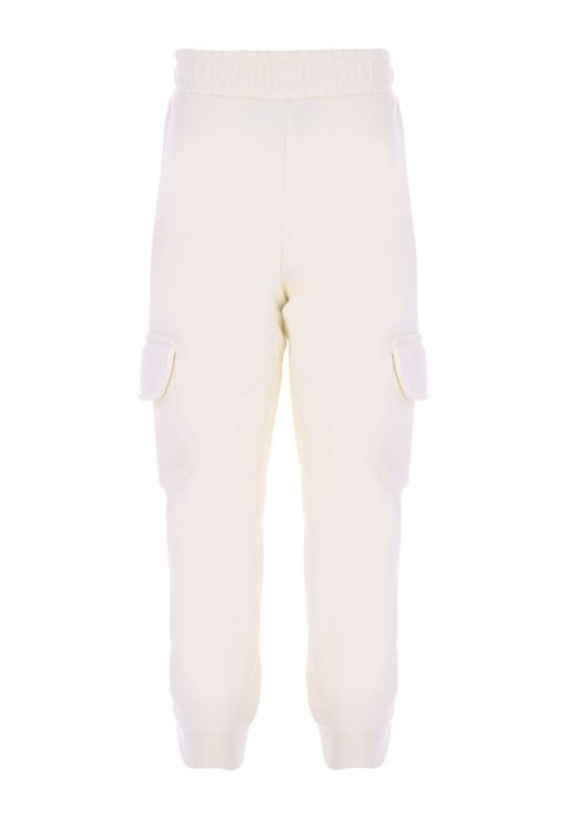 Peacocks Younger Kids Cargo Joggers -  Cream