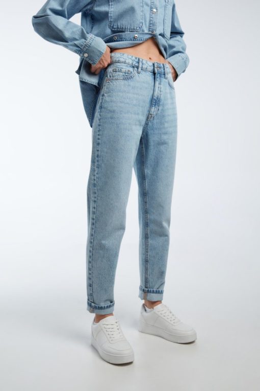Amisu Mom Fit High Rise Jeans