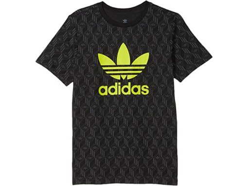 Adidas Originals All Over Printed Black Tee