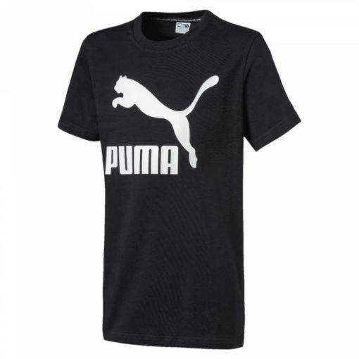 PUMA KIDS ESS LOGO YOUTH TEE - BLACK