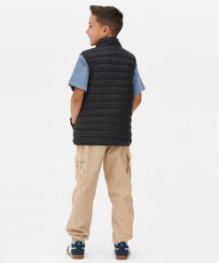 Alternative view of Primark Cares Boys Zip-Up Padded Gilet - Black