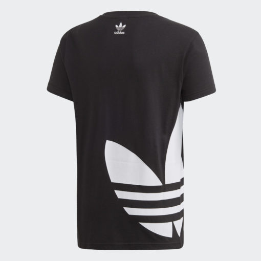 adidas Originals Side Trefoil Black Tee - Image 2