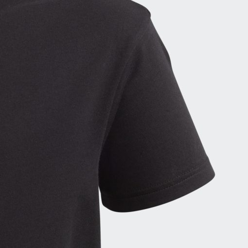 adidas Originals Side Trefoil Black Tee - Image 3