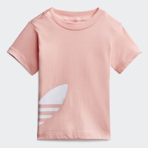 adidas Originals Side Trefoil Tee - Pink